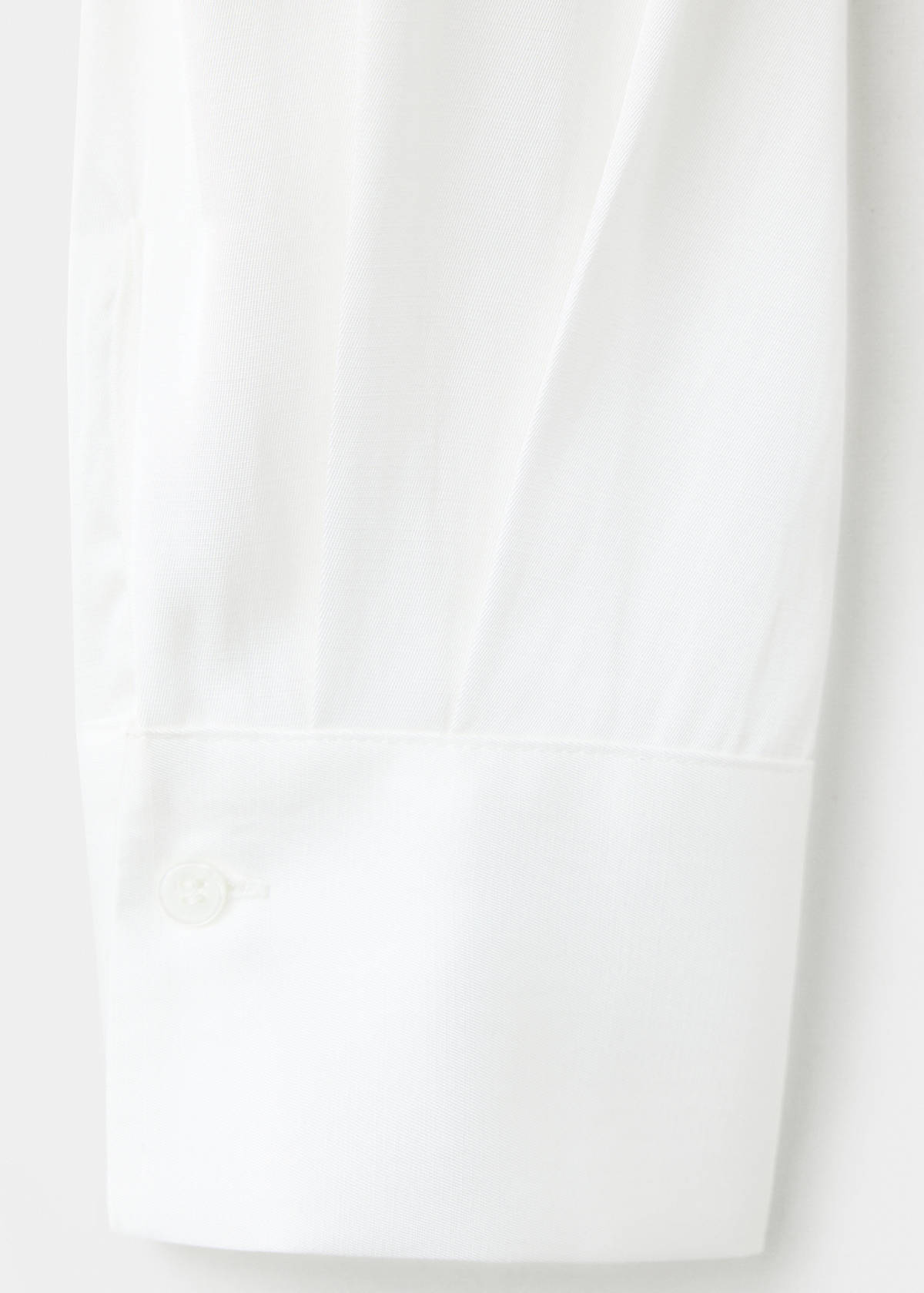 Straight-fit shirt with bow detail — Off White