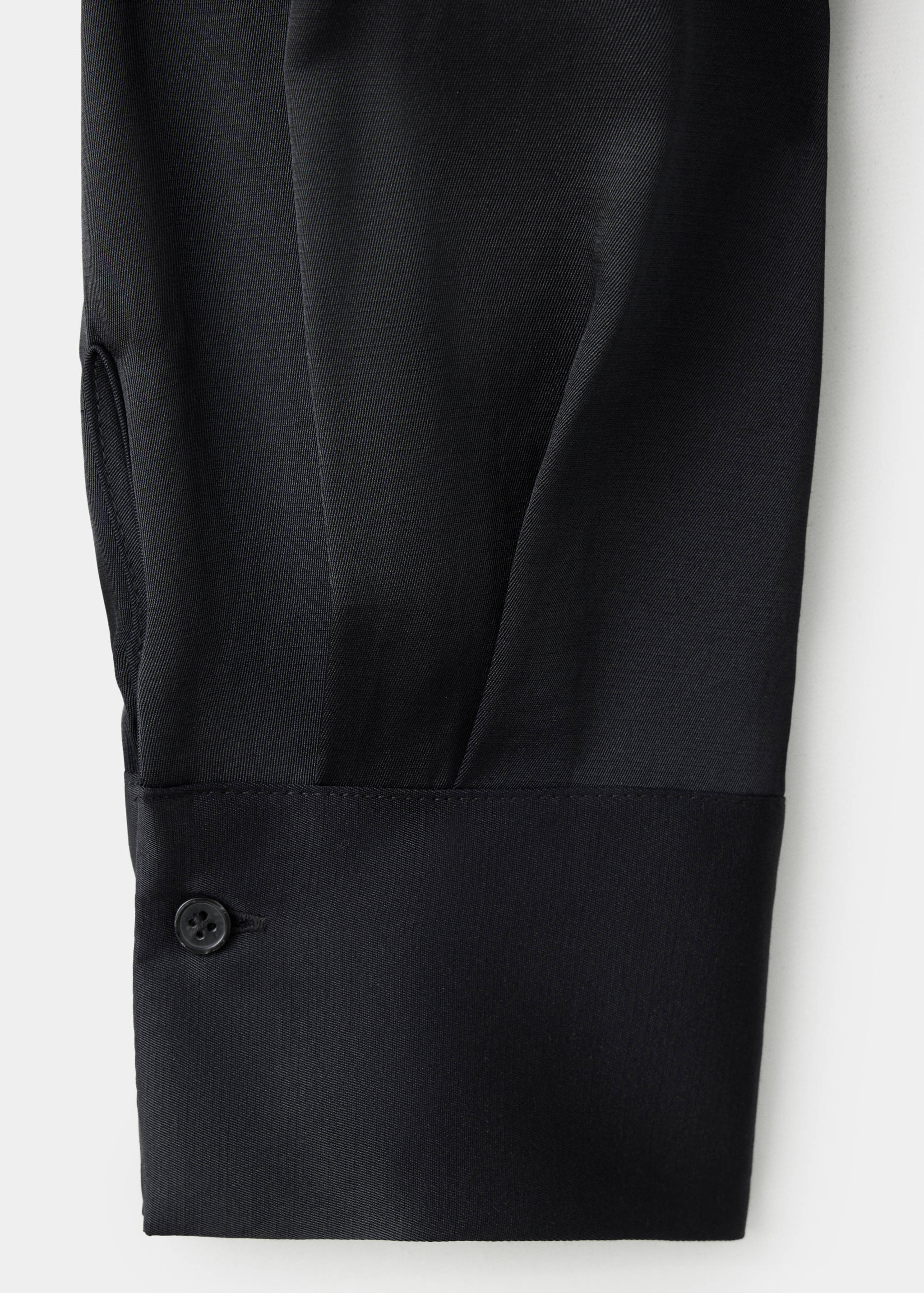 Chemise droite détail nœud - Détail de l'article 0