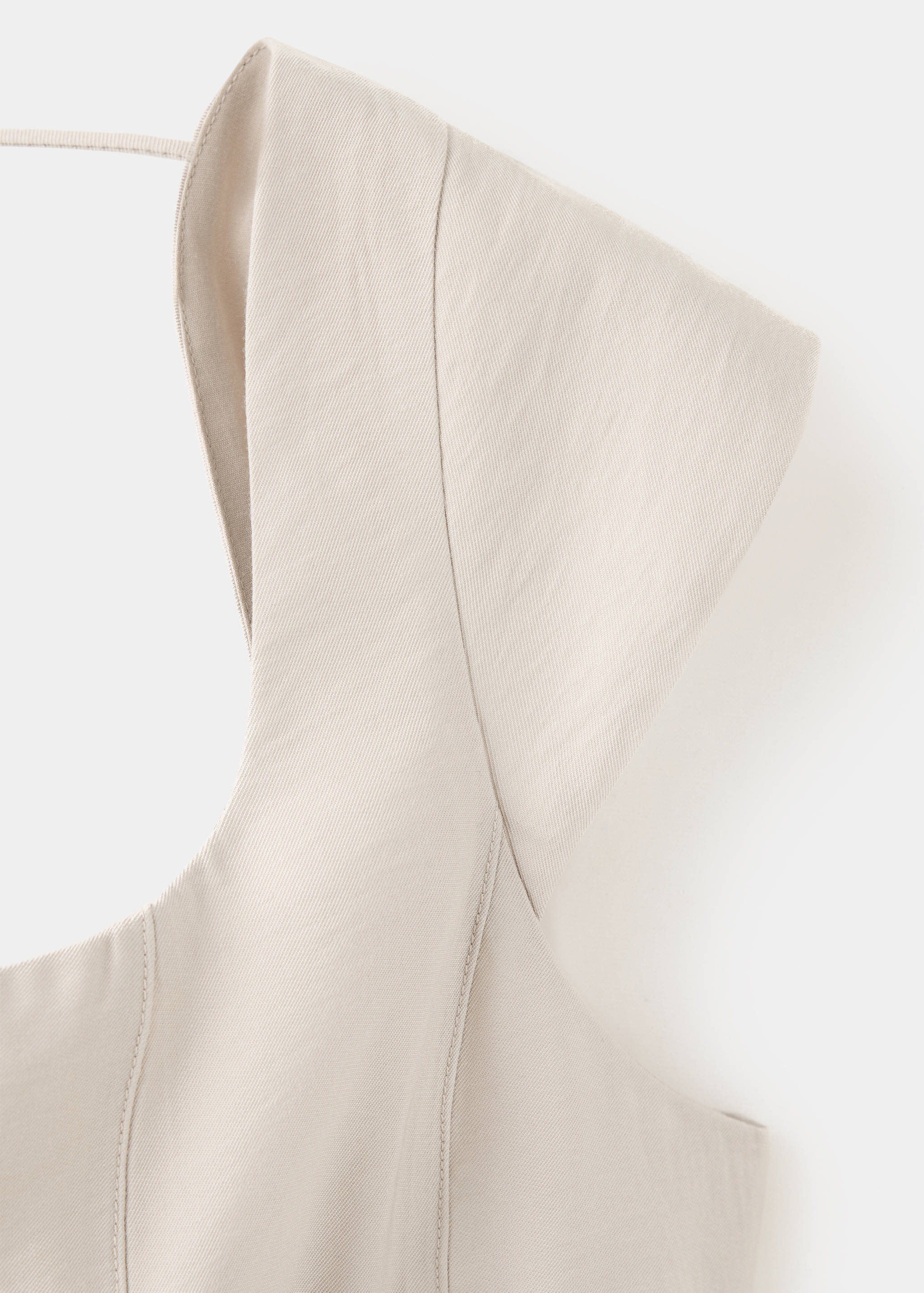 Squared neckline dress - Details of the article 8
