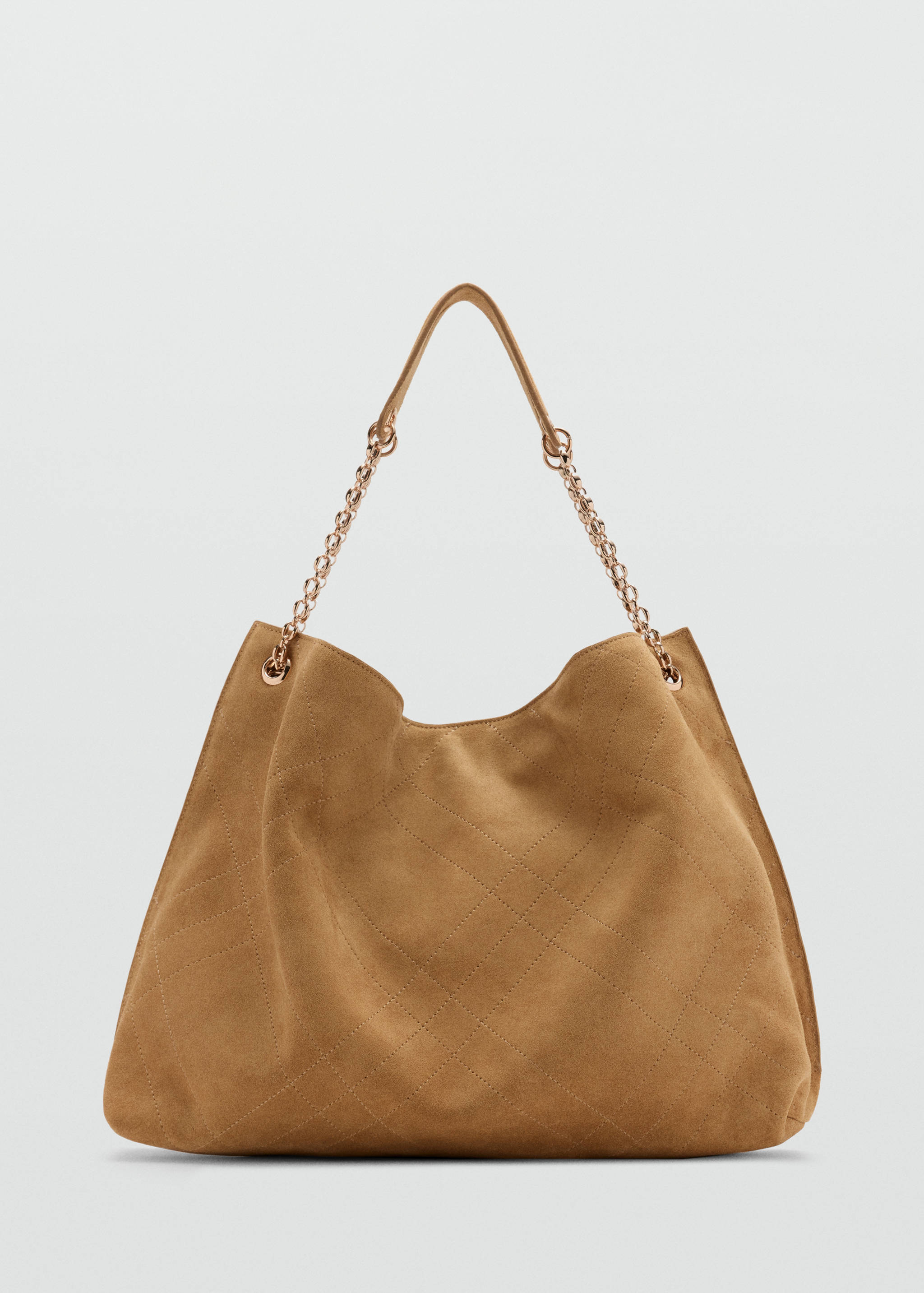 Suede drawstring bag - Article without model