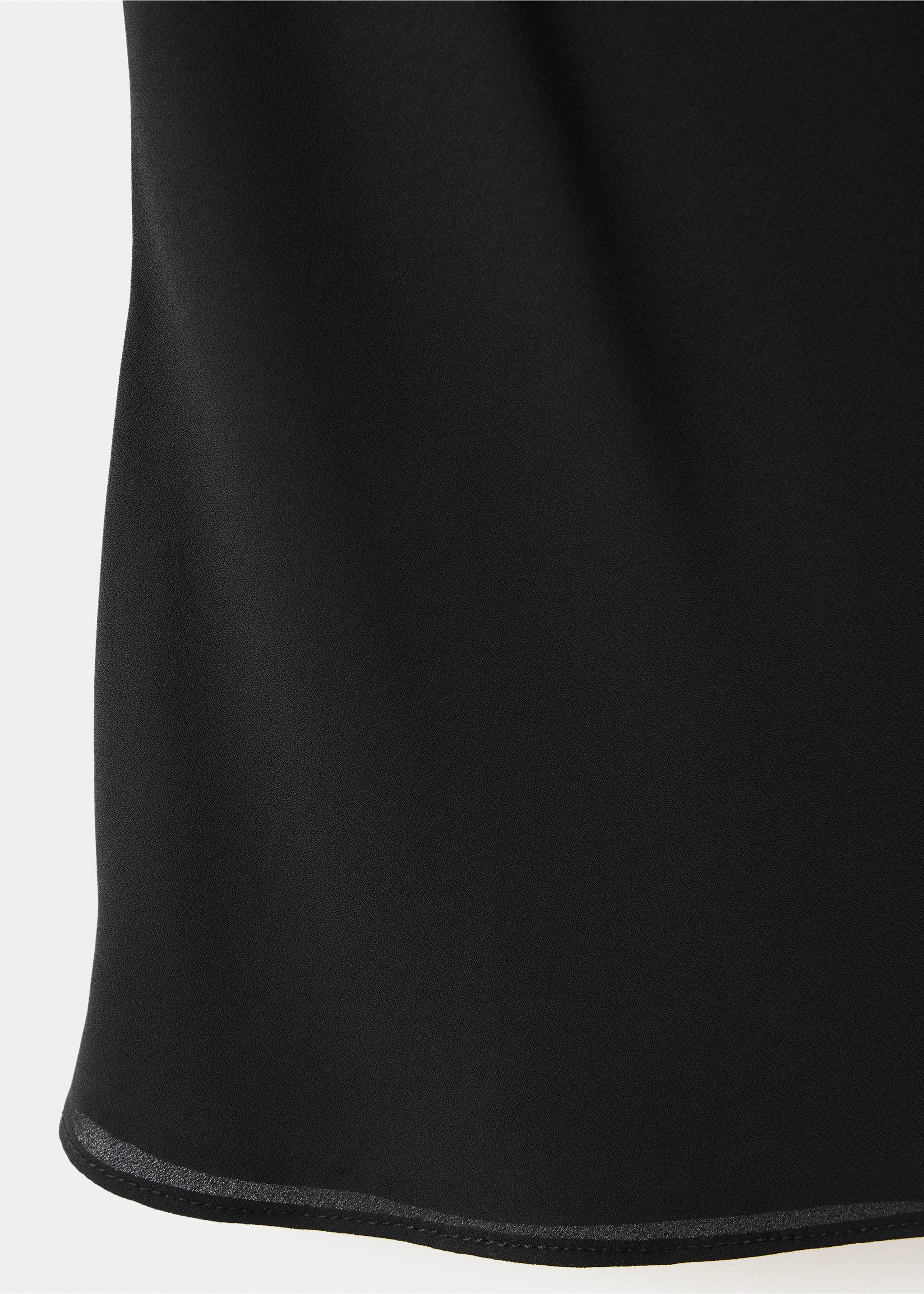Haut satiné dos drapé - Détail de l'article 0, Noir. Ref: 37075868-00.