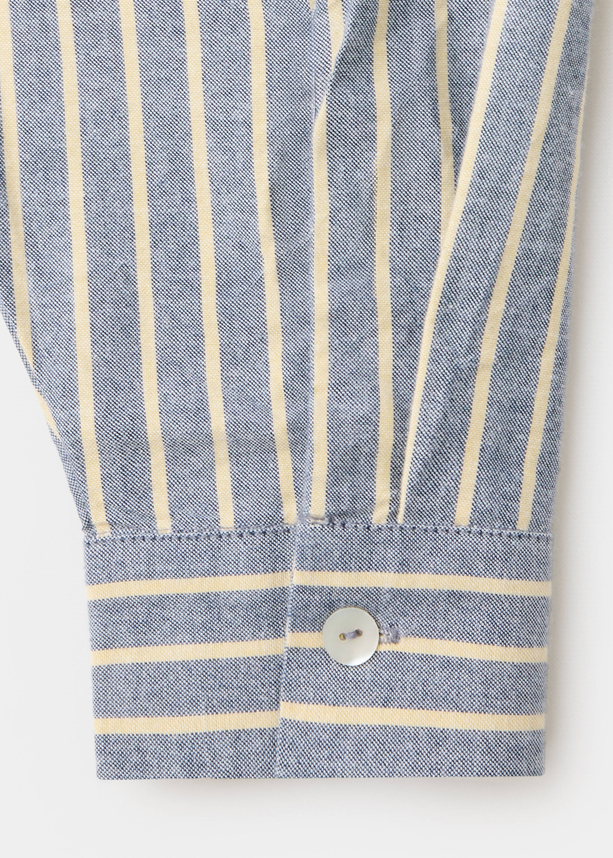 Striped cotton shirt - Details of the article 0