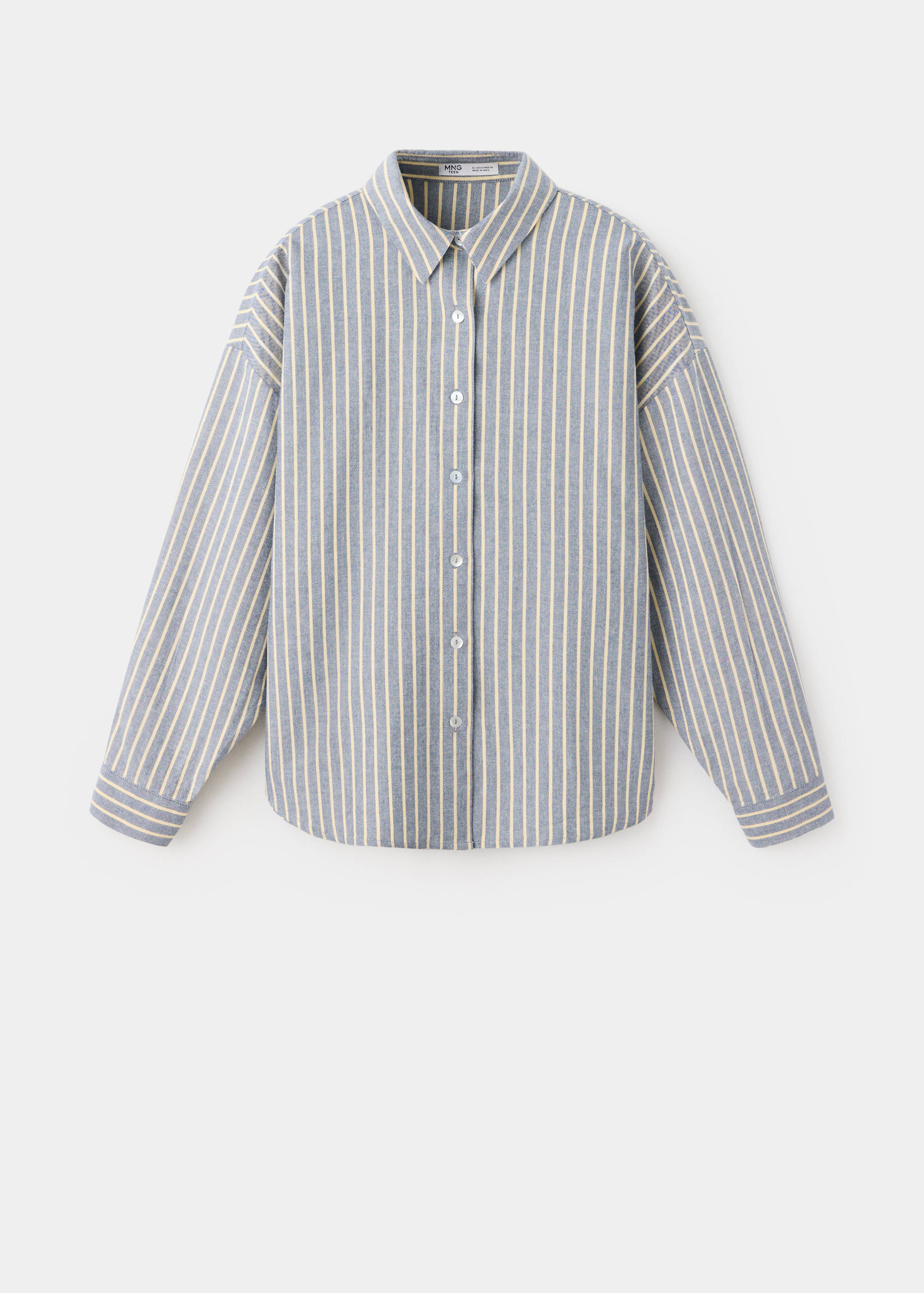 Striped cotton shirt - Article without model