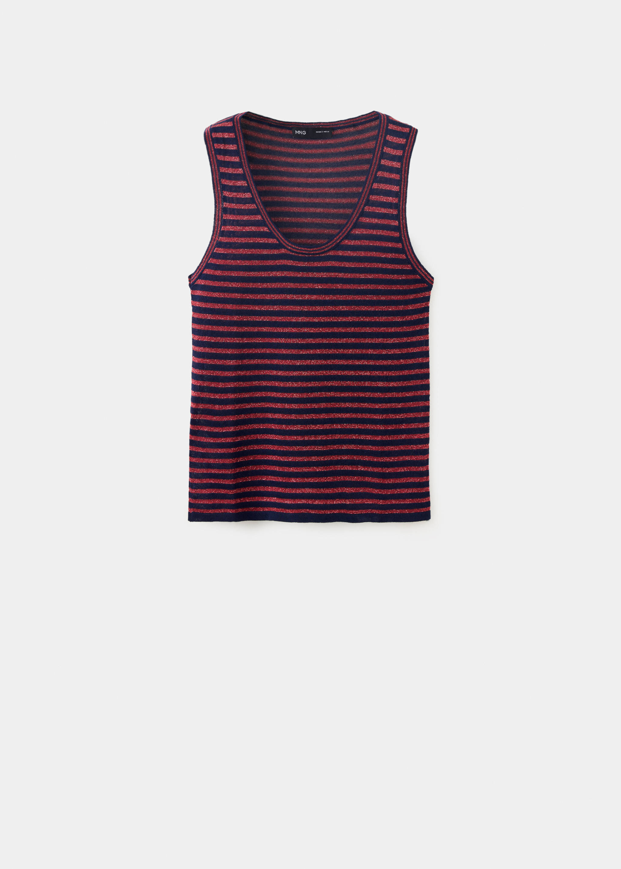 Lurex striped top - Article without model