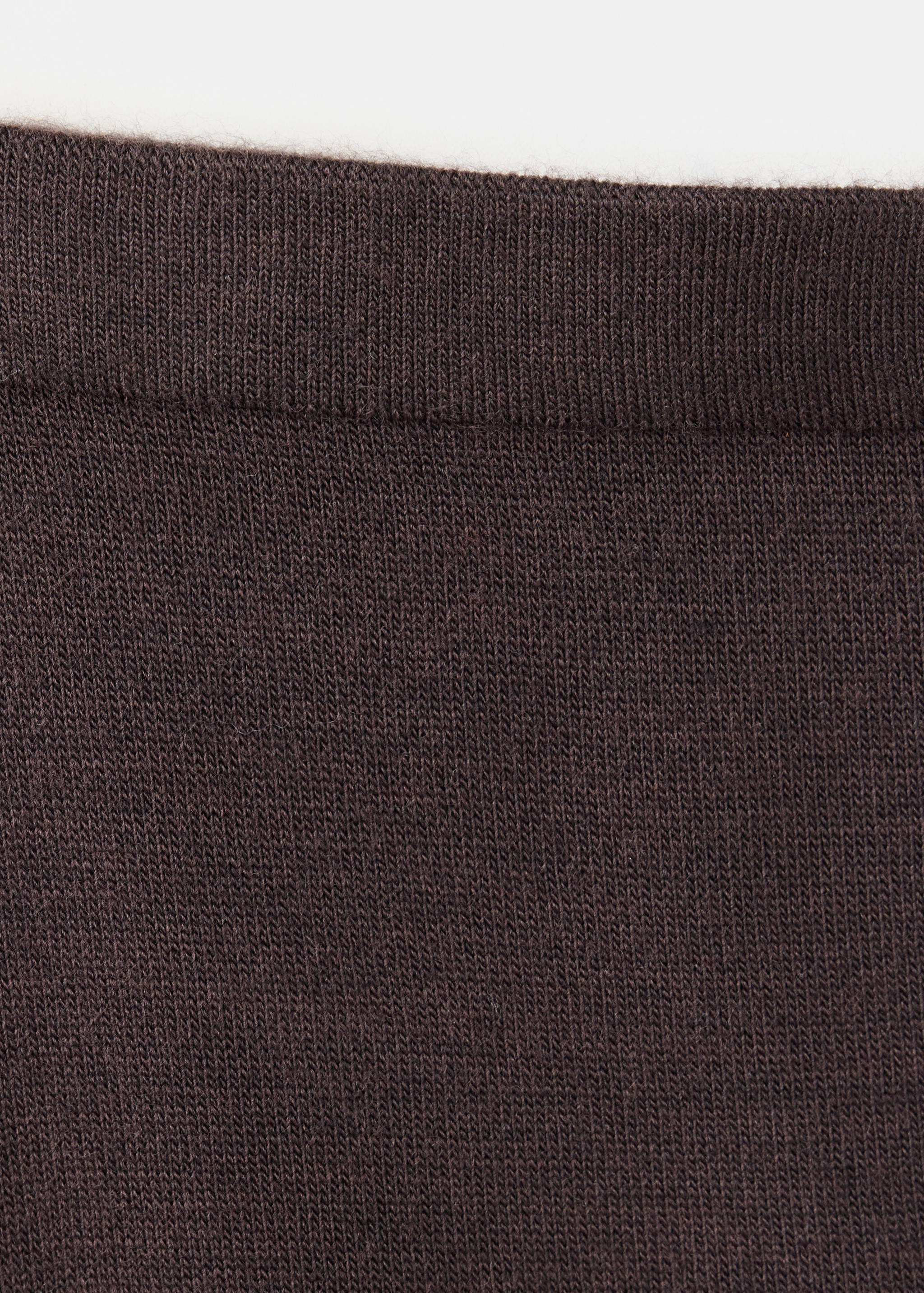 Fine-knit straight skirt - Details of the article 8