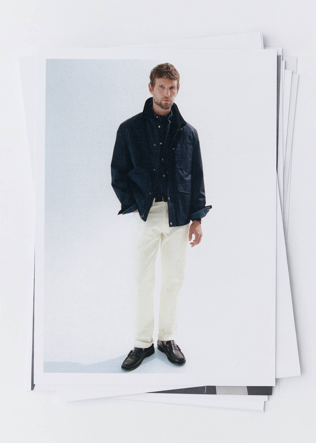 Pola selvedge regular-fit jeans — Off White