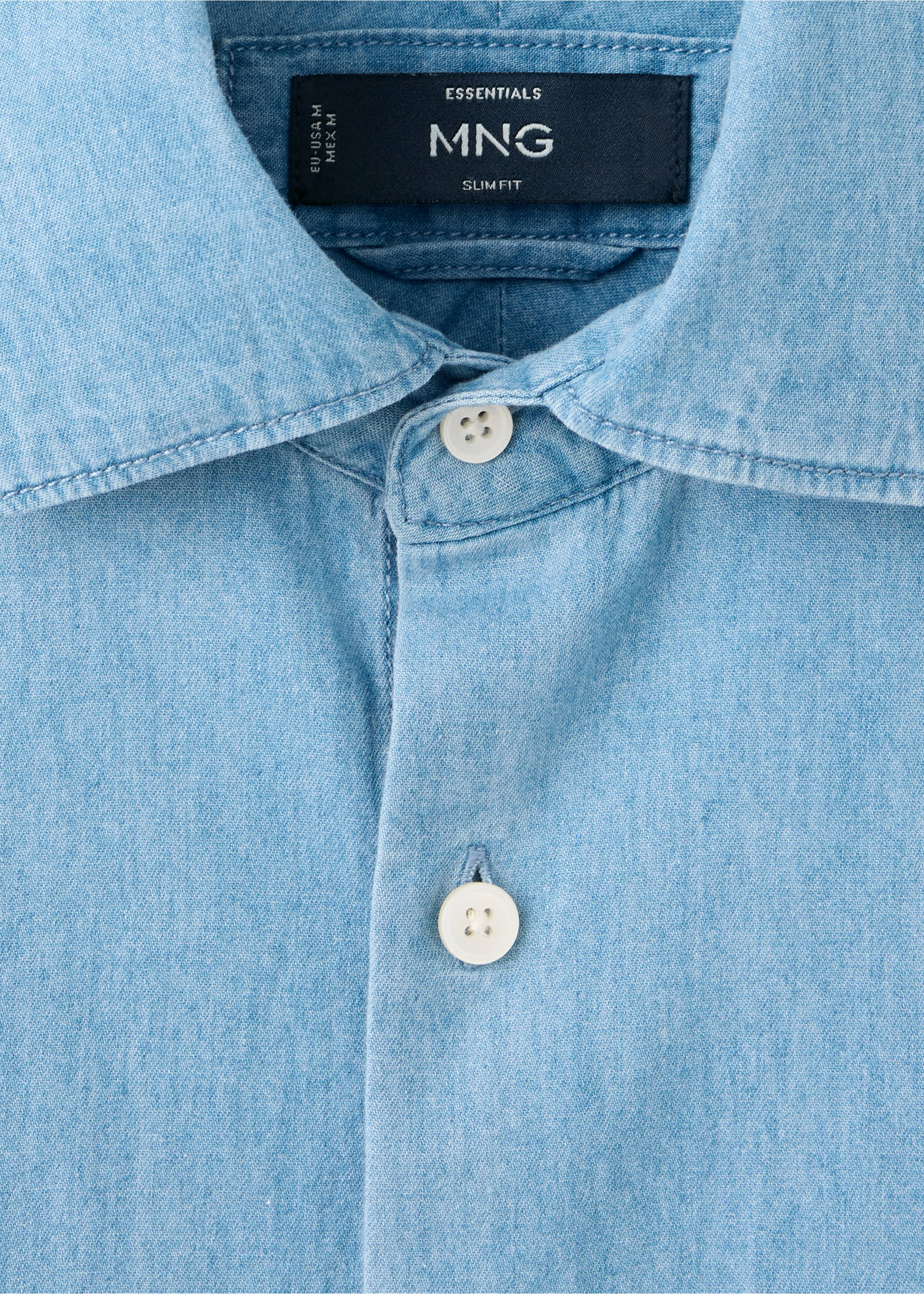 Shirt chambre - Деталь изделия 8, Светло-синий. Ref: 37075977-00.