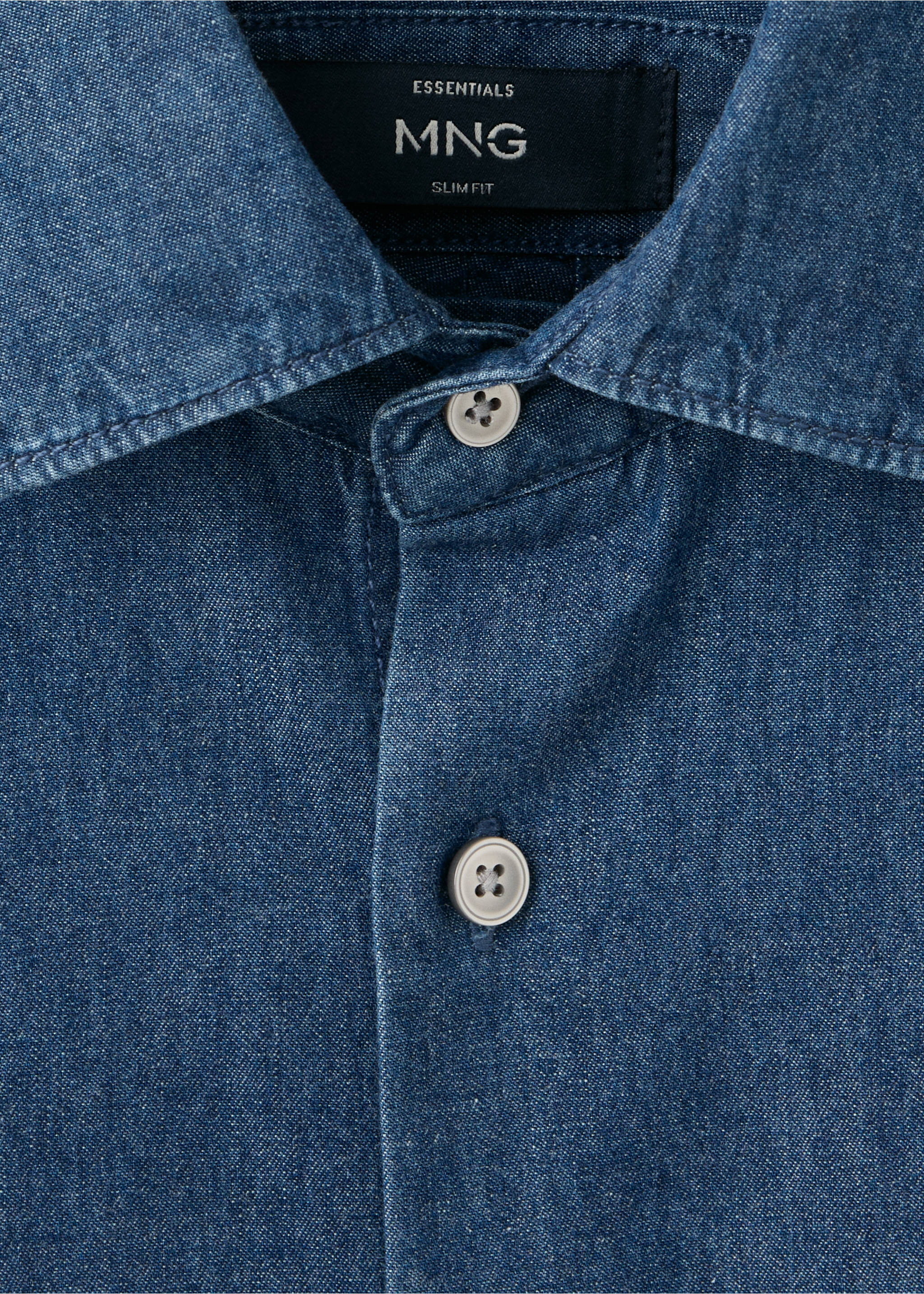 Shirt chambre - Деталь изделия 8, Синий средний. Ref: 37075977-00.