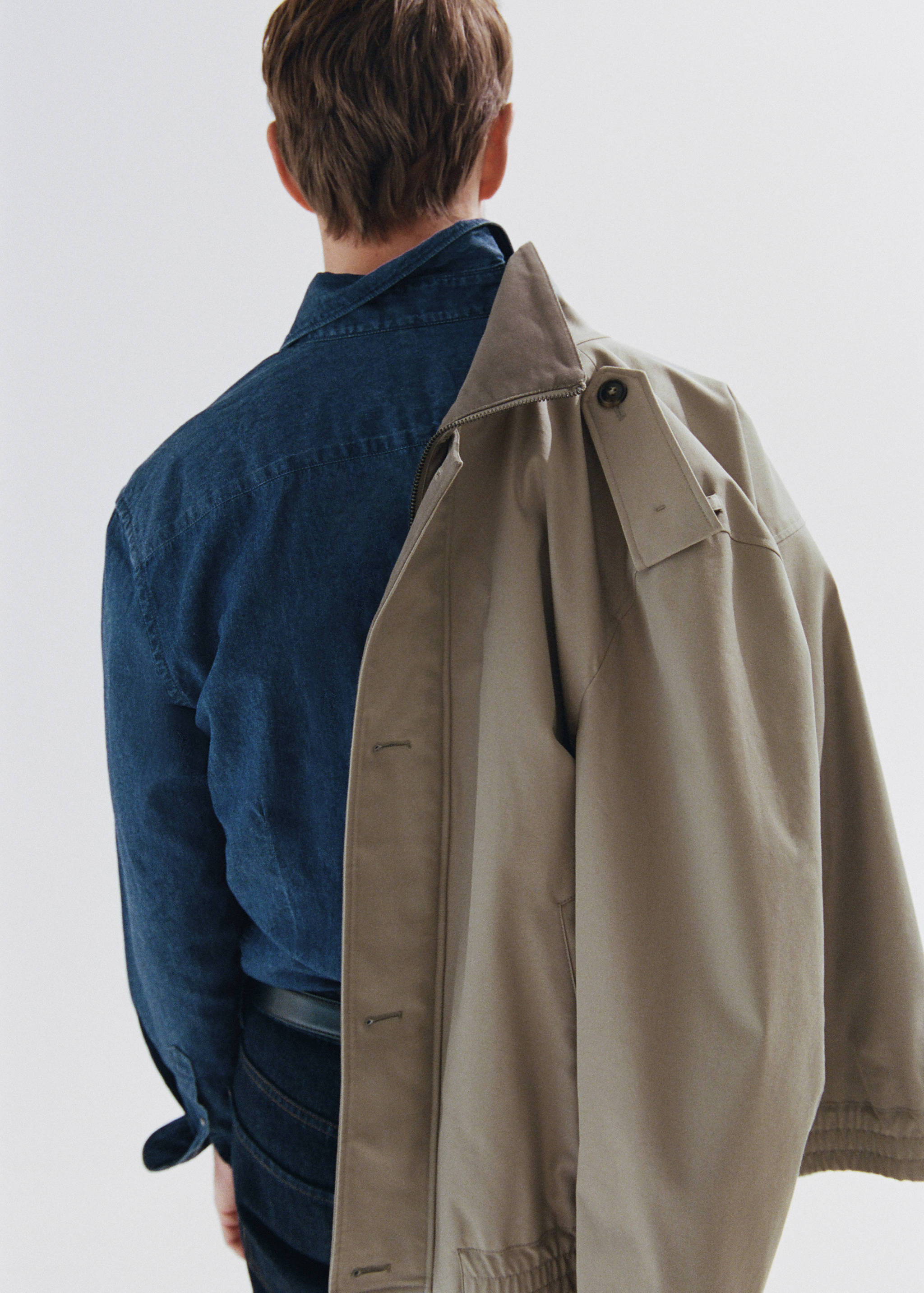 100% cotton chambray shirt - Details of the article 6