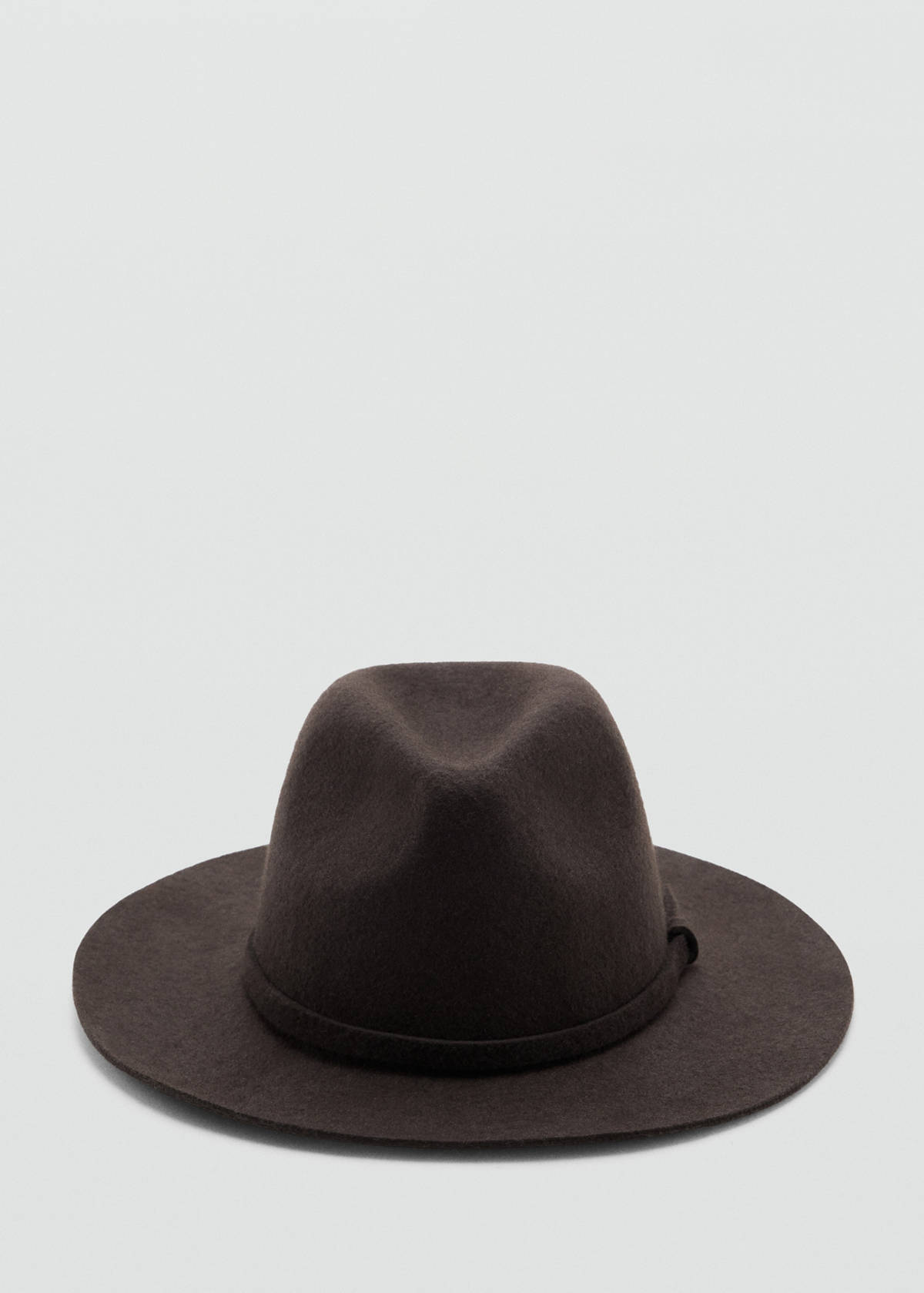 100% wool hat — Chocolate