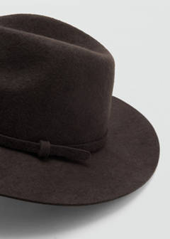 100% wool hat — Chocolate 3