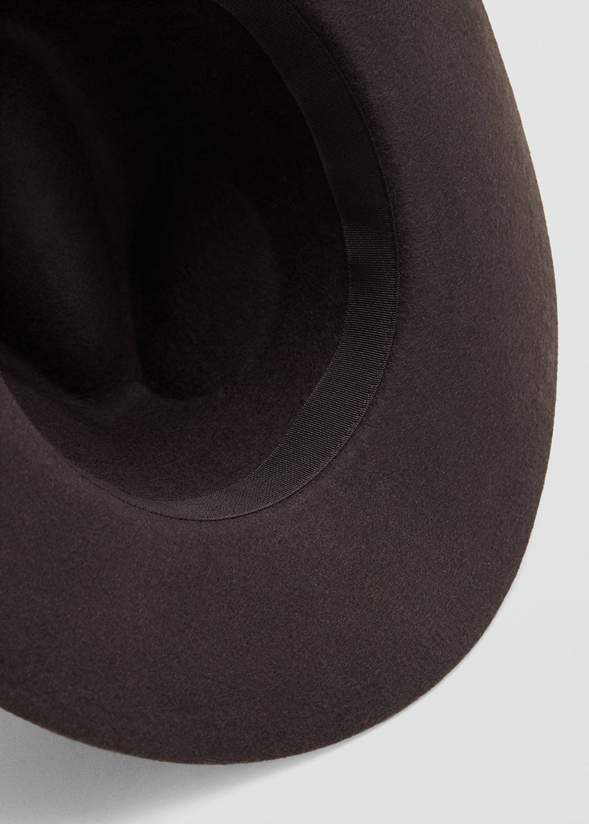 100% wool hat — Chocolate