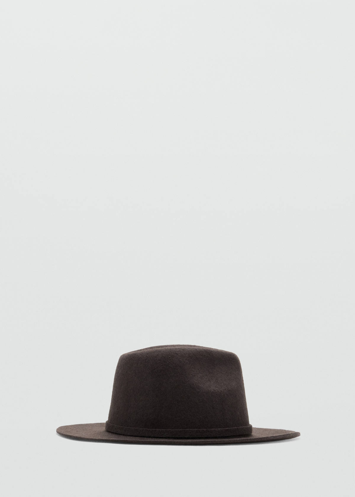 100% wool hat — Chocolate