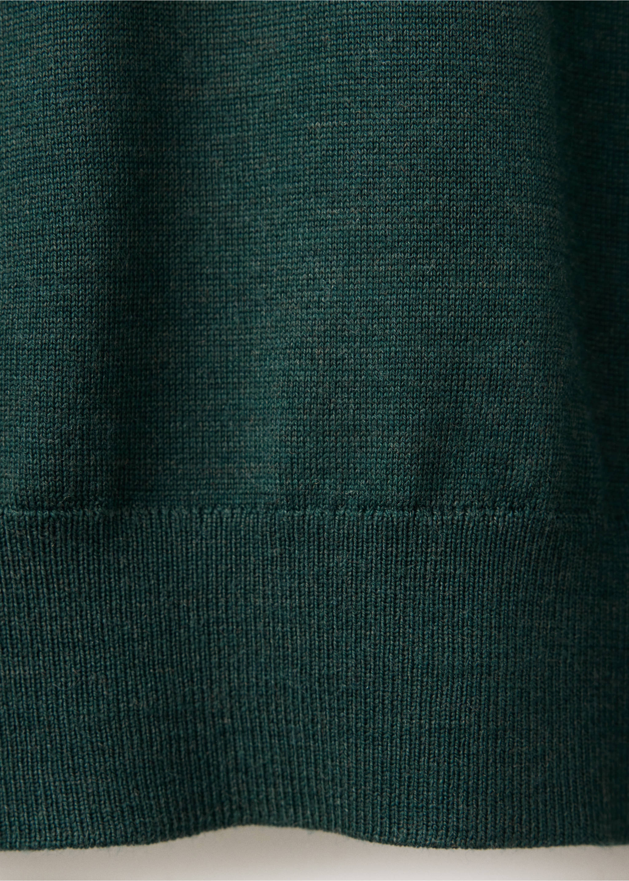 كنزة 100% صوف بجودة عالية - تفاصيل المنتج 0, أخضر غامق. Ref: 37075979-00.