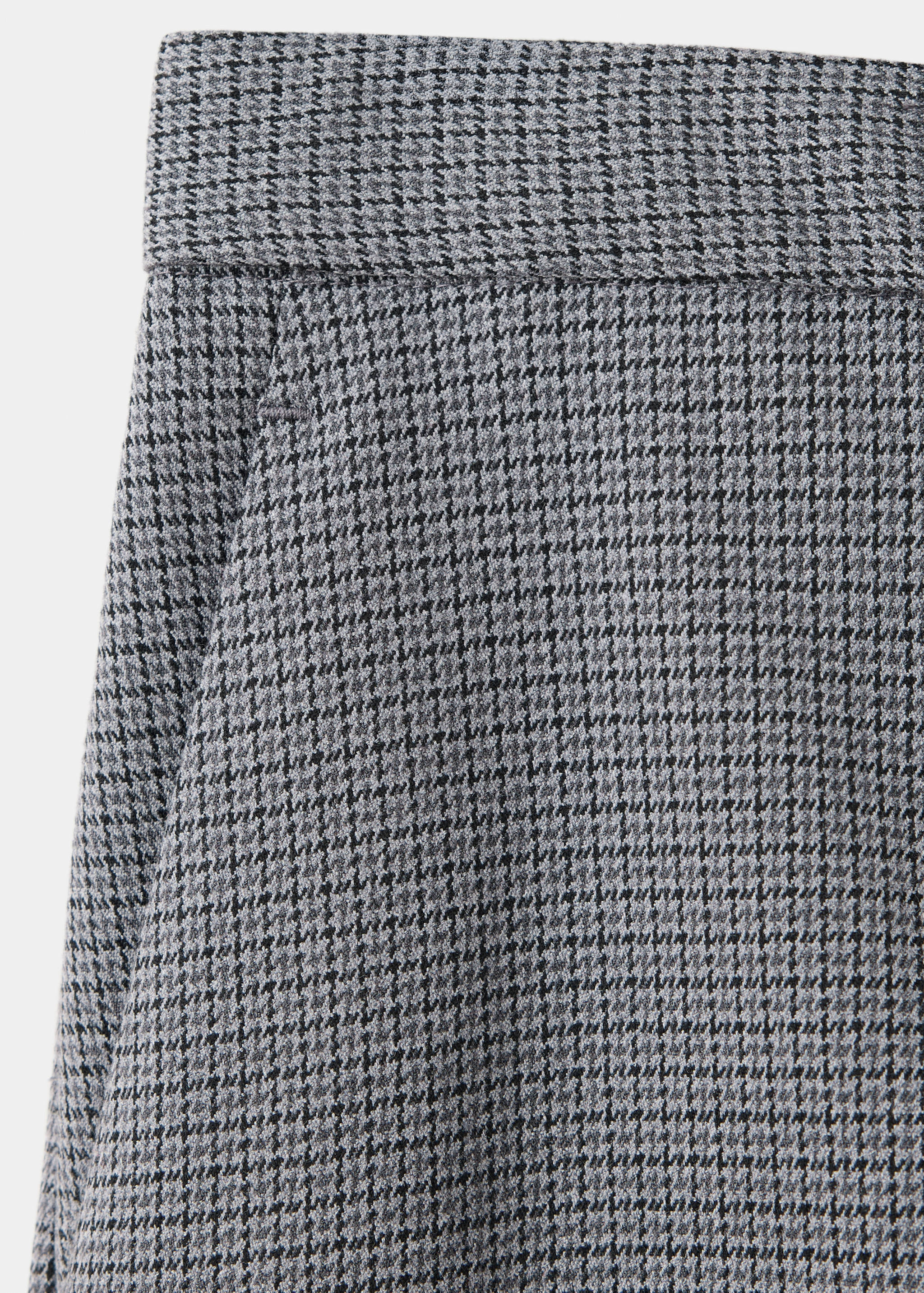 Chalk-stripe straight trousers - Details of the article 8