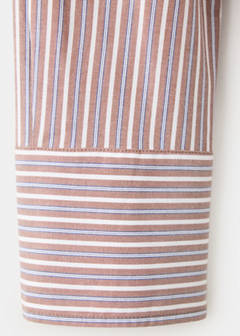 Fitted cotton shirt — Brown 7