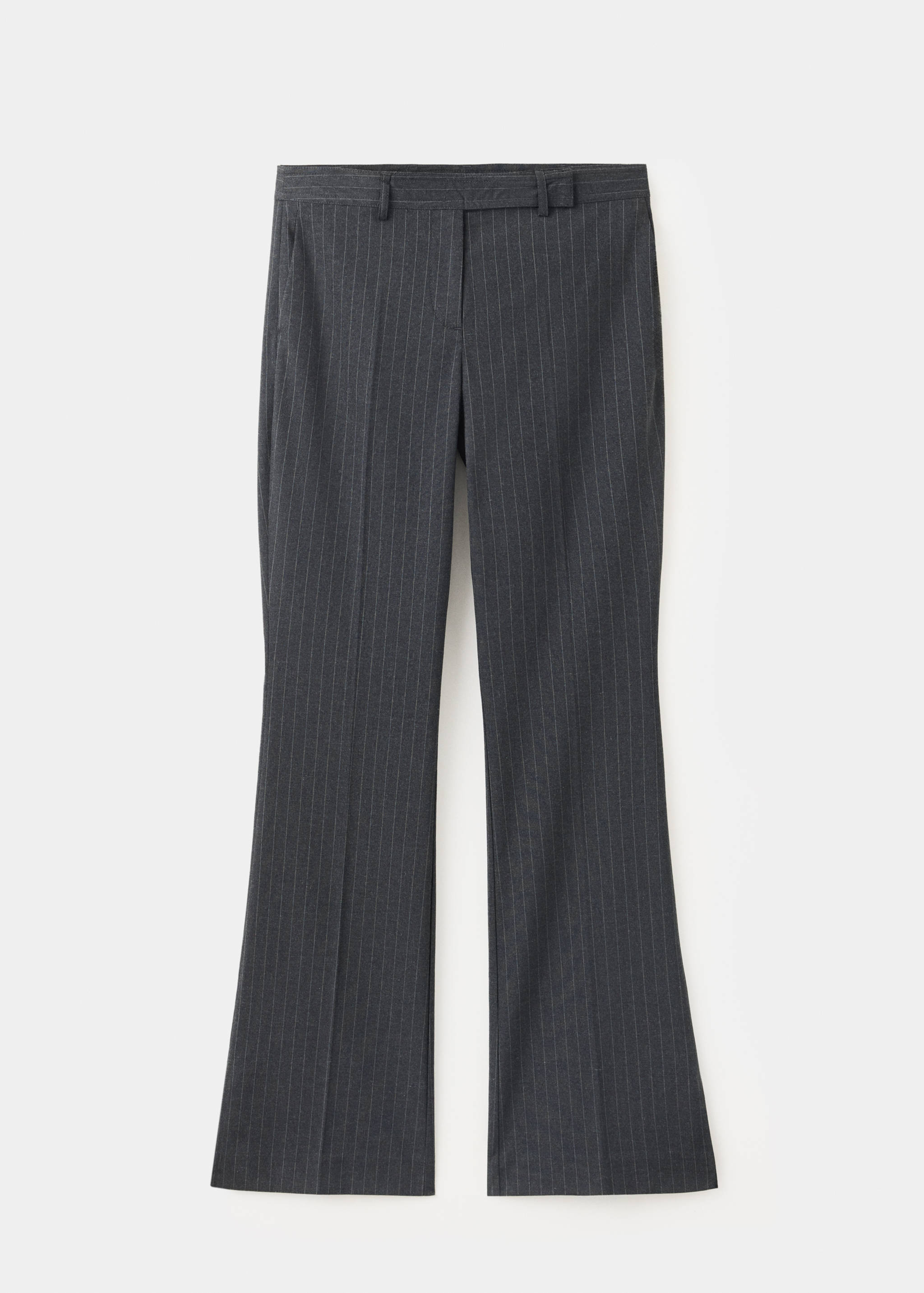 Pinstripe flared trousers - Article without model