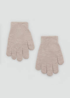 Knitted gloves — Sand 1