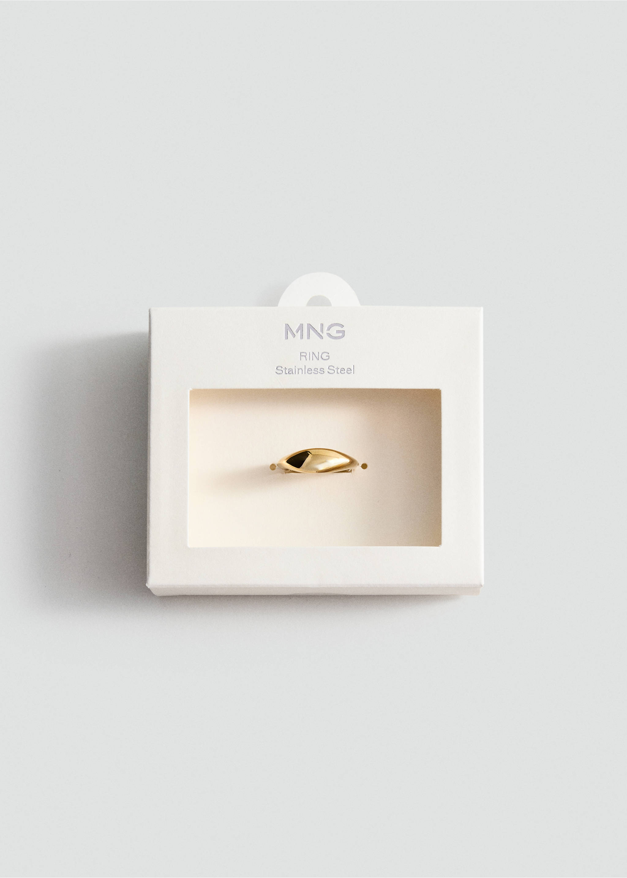 Metal ring - Details of the article 1, Gold. Ref: 37075992-00.