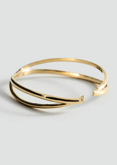 Double-layer stainless steel bracelet — Gold 2