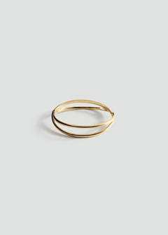 Double-layer stainless steel bracelet — Gold 1