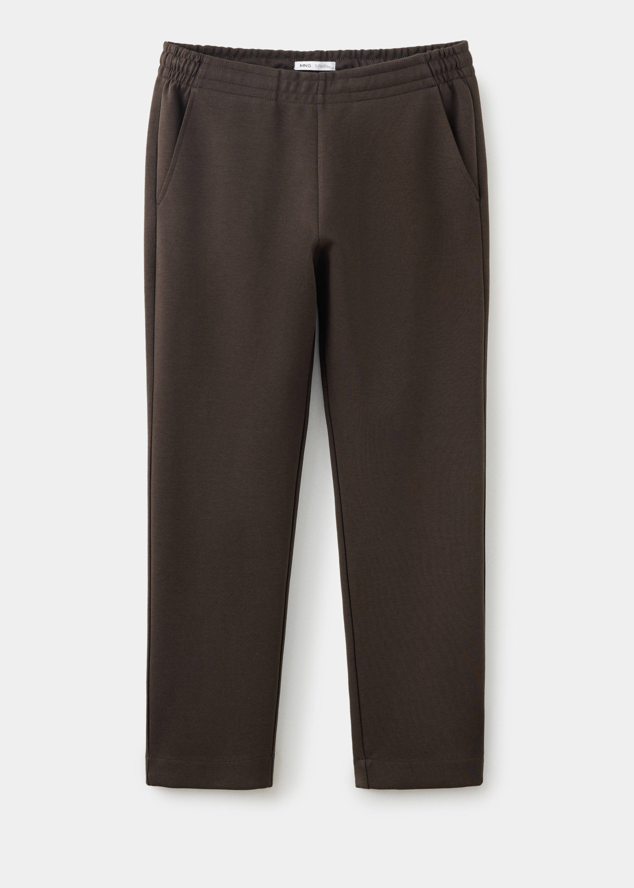 Cotton joggers with elastic waist - Article without model