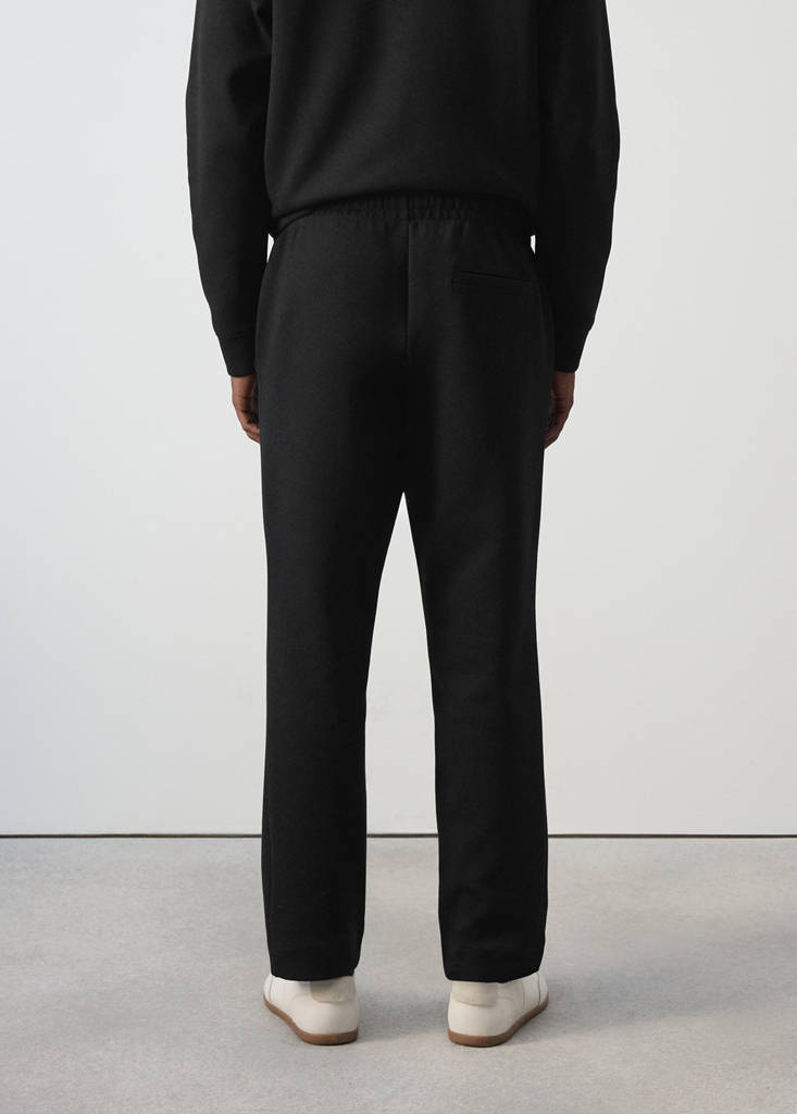 Cotton joggers with elastic waist - thumbnail 3