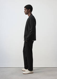 Cotton joggers with elastic waist — Black 5