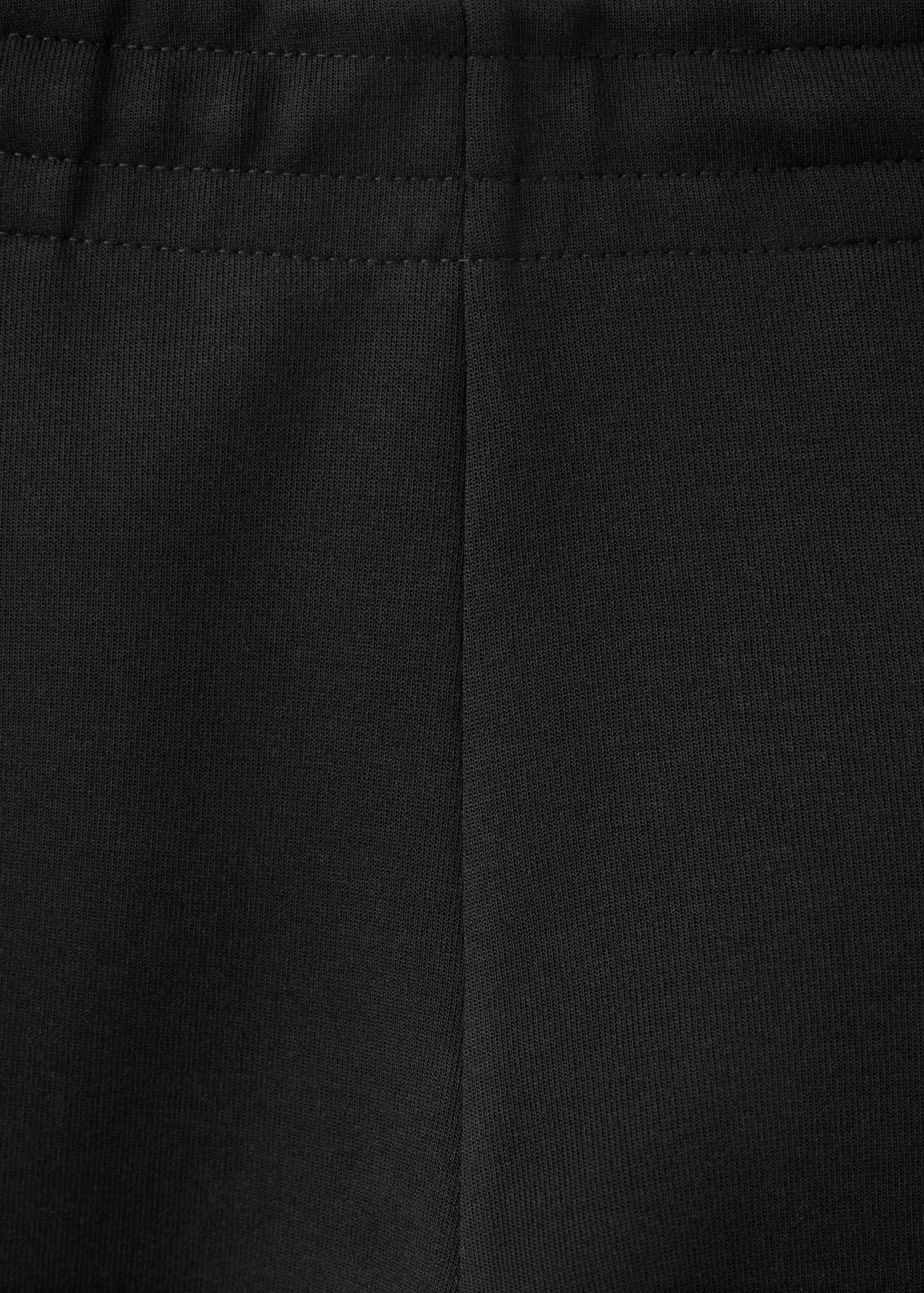 Cotton joggers with elastic waist - Details of the article 8