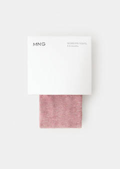 Knitted tights — Burgundy 1