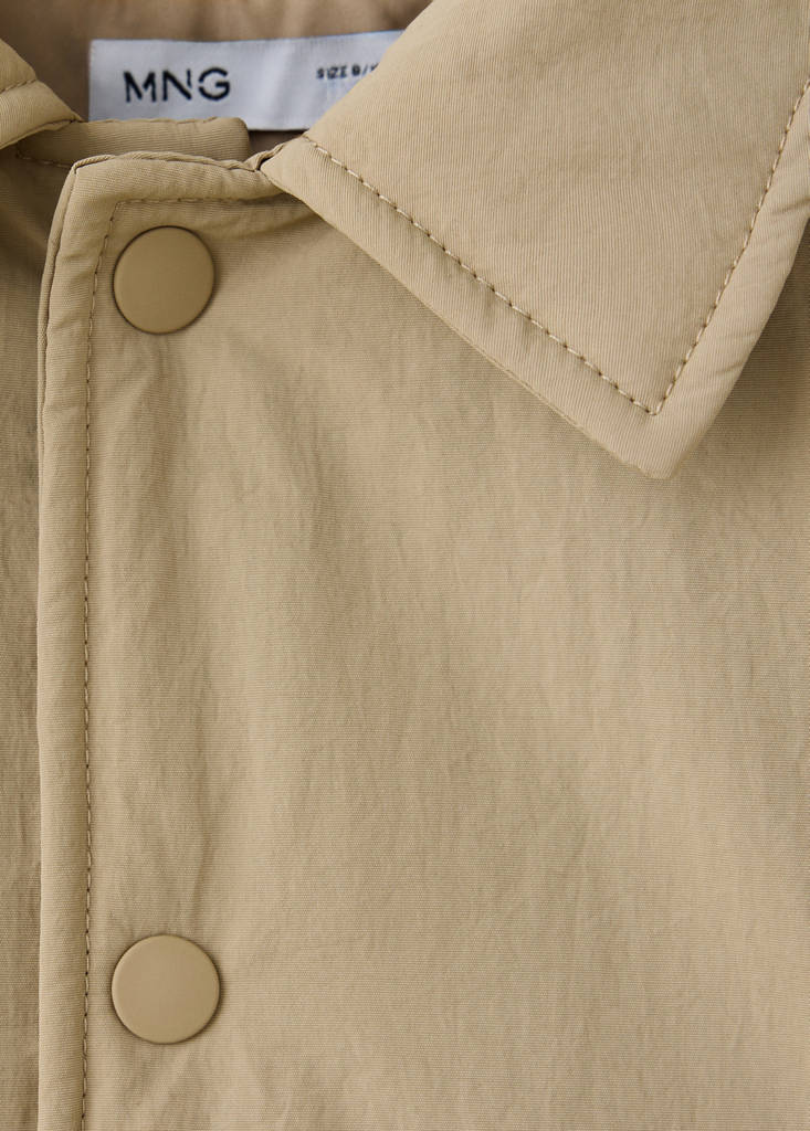 Quilted jacket — Sand