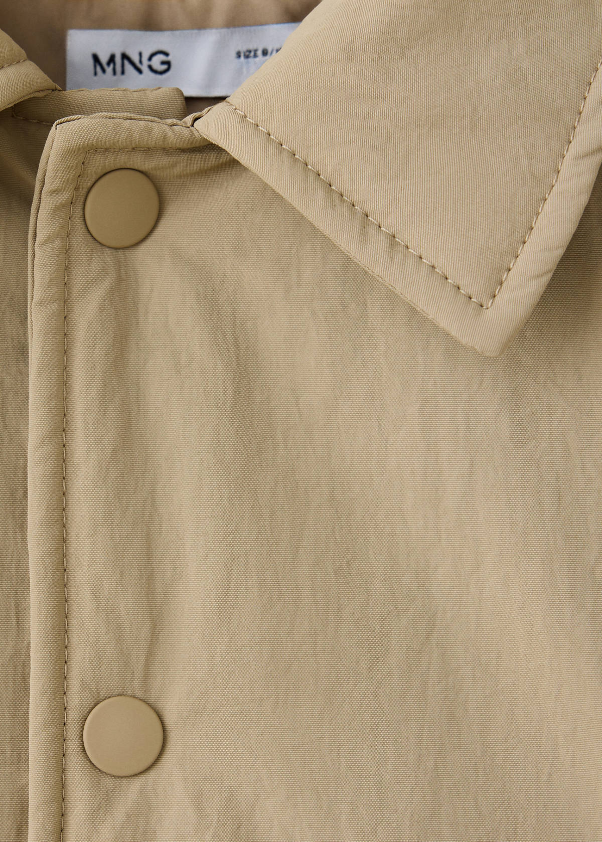 Quilted jacket — Sand