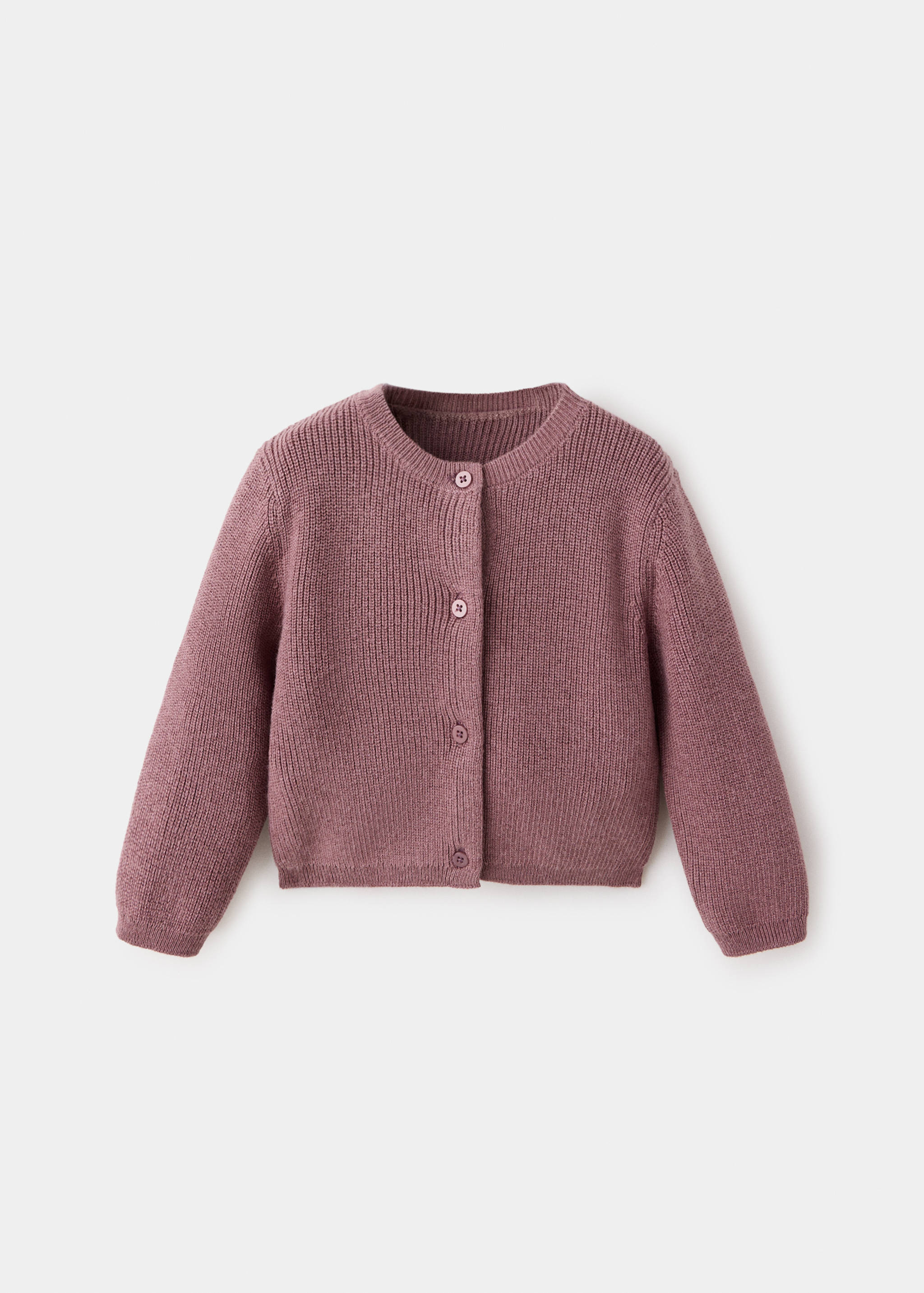 Long sleeves knit cardigan - Article without model