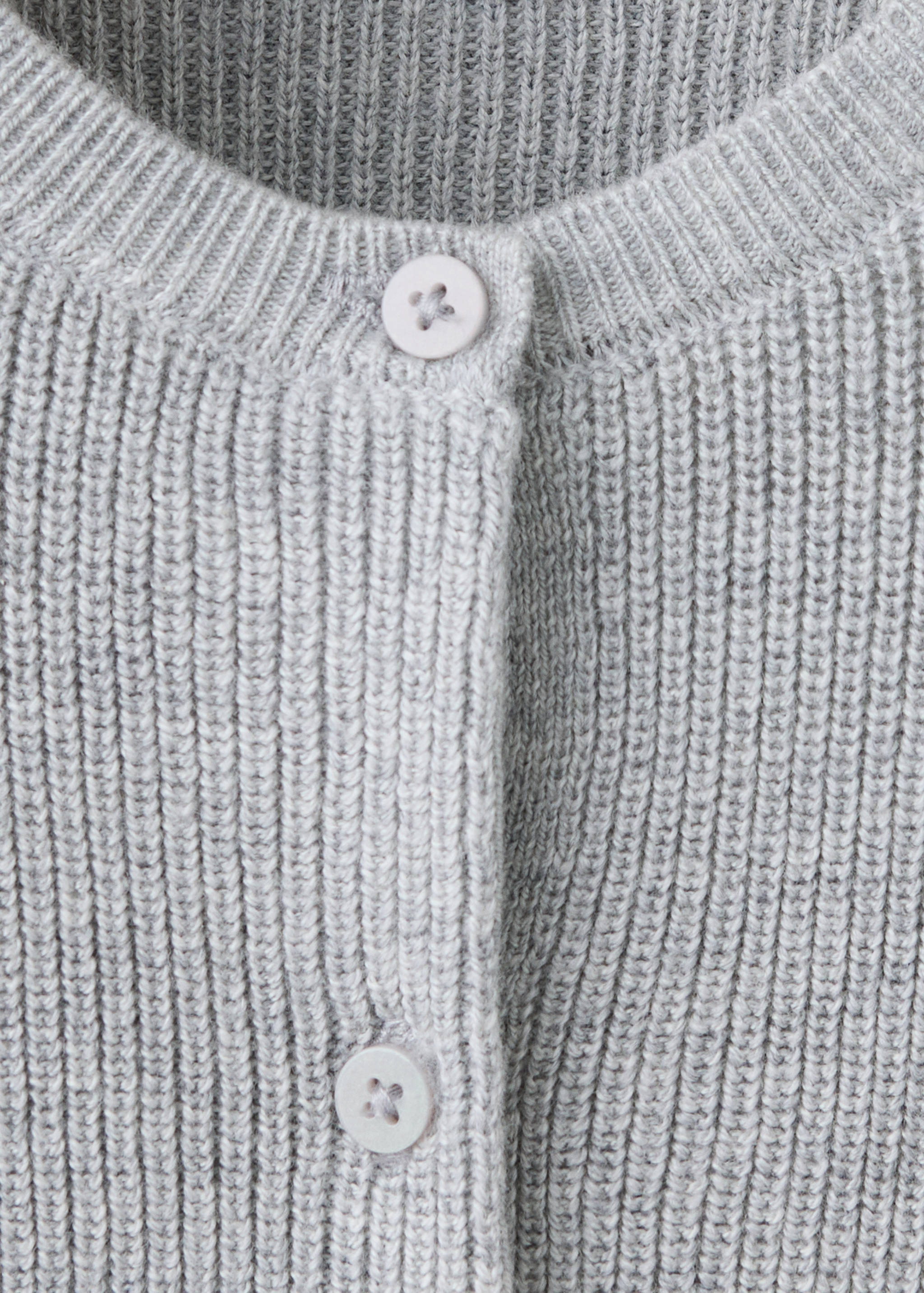 Long sleeves knit cardigan - Details of the article 8