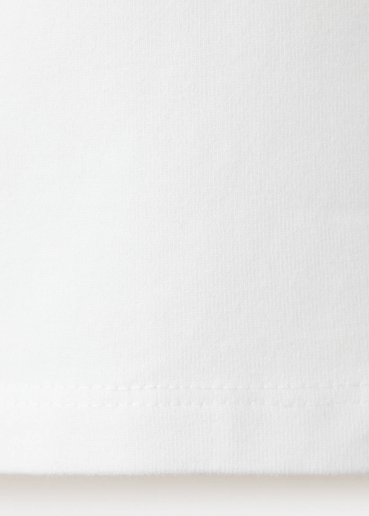Cotton T-shirt turtleneck — Off White