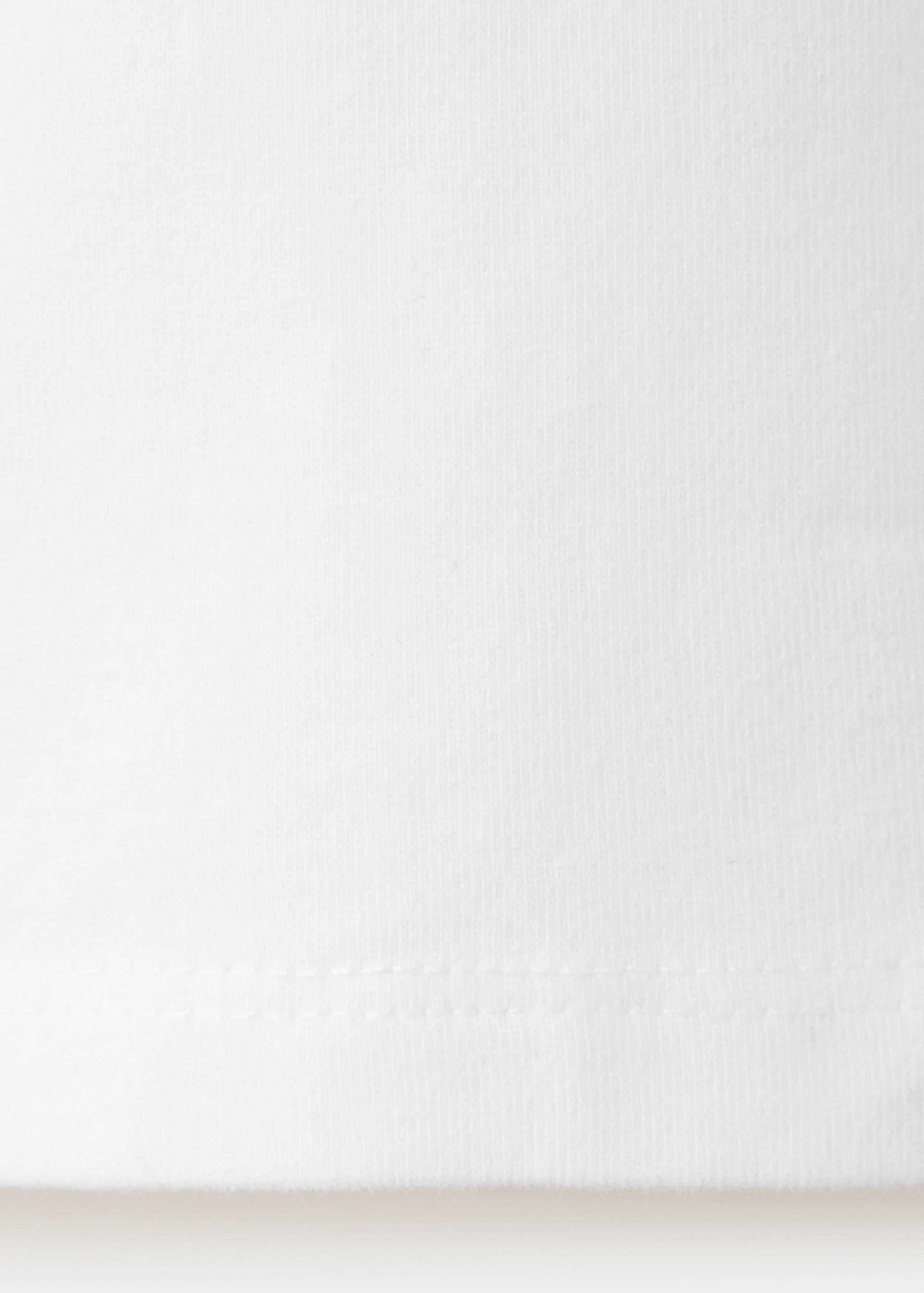 Baumwoll-T-Shirt mit Rollkragen - Detail des Artikels 0