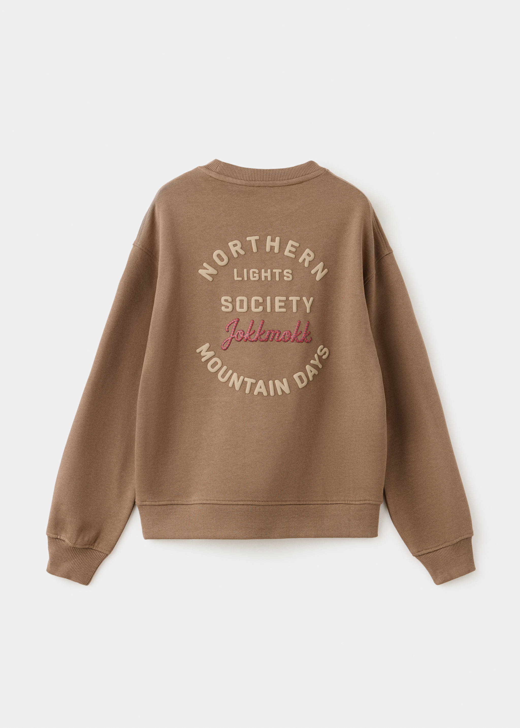Sweat oversize inscription imprimée - Verso de l’article