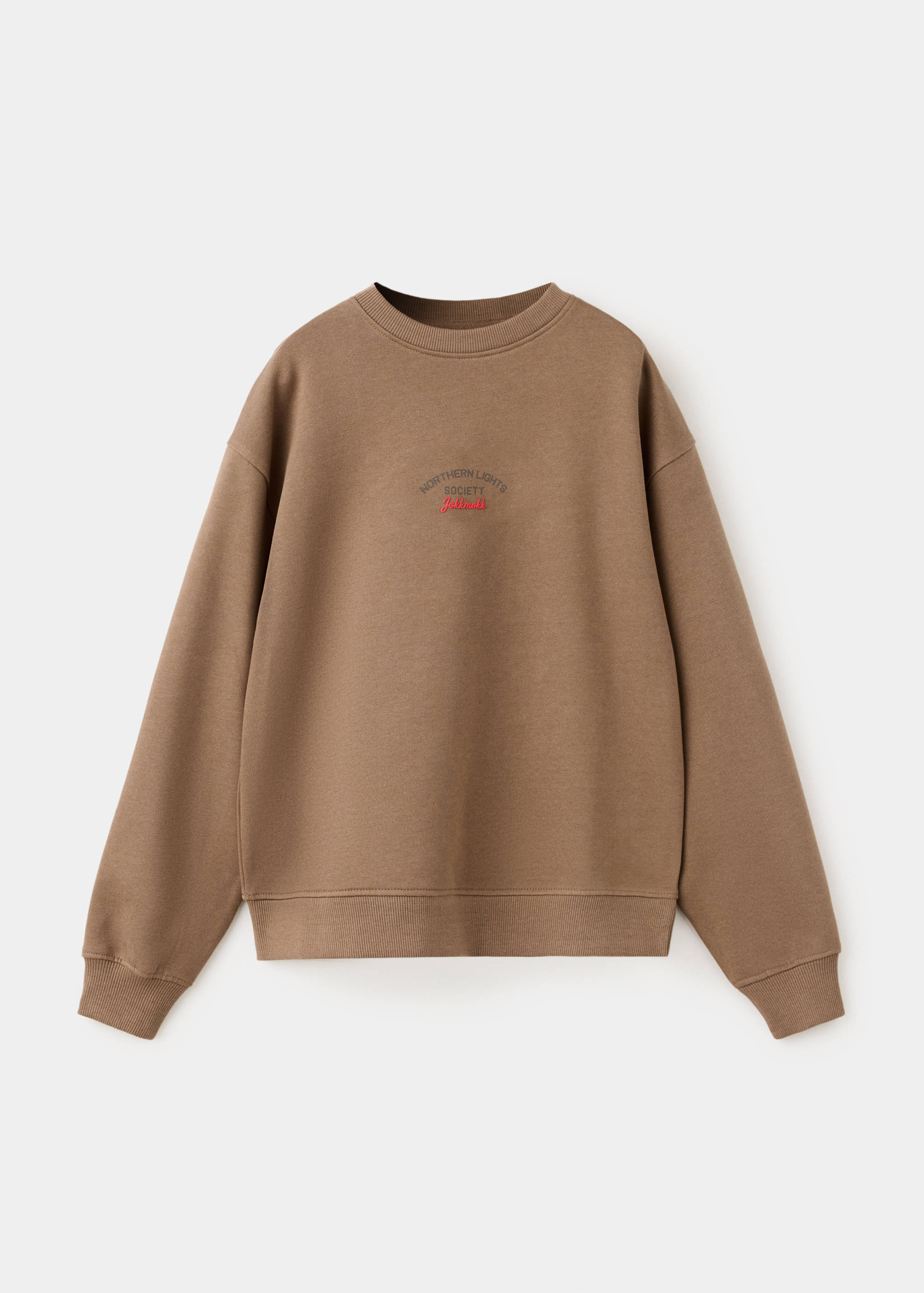 Sweat oversize inscription imprimée - Article sans modèle