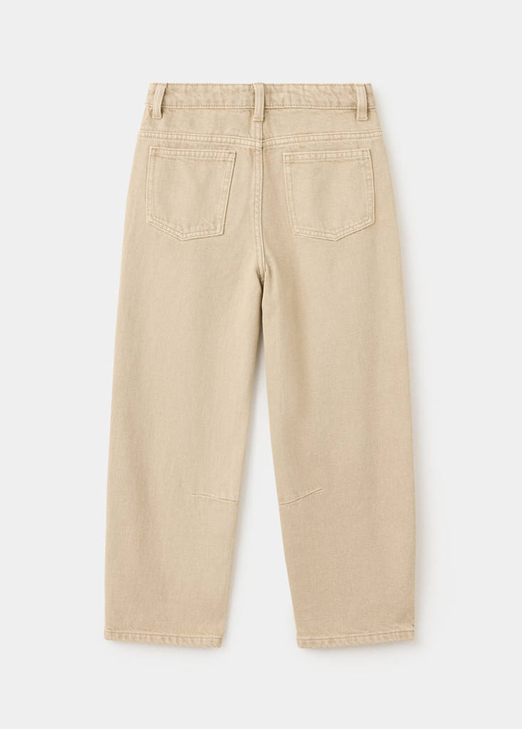 High-rise balloon jeans