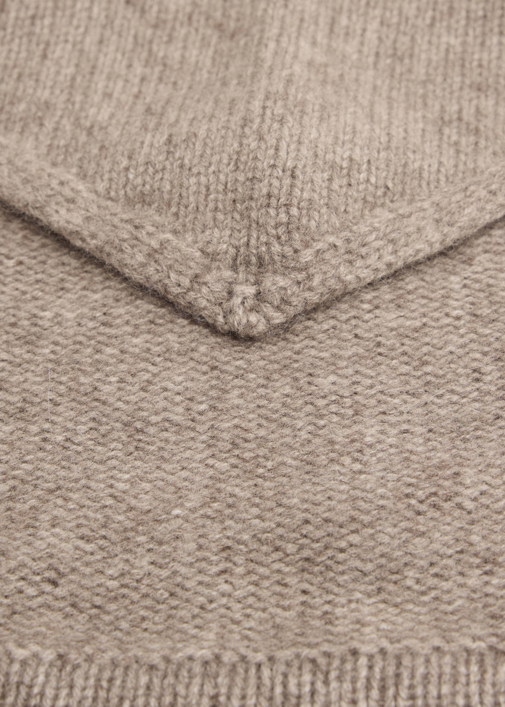 Chal punto lana cashmere - Plano medio