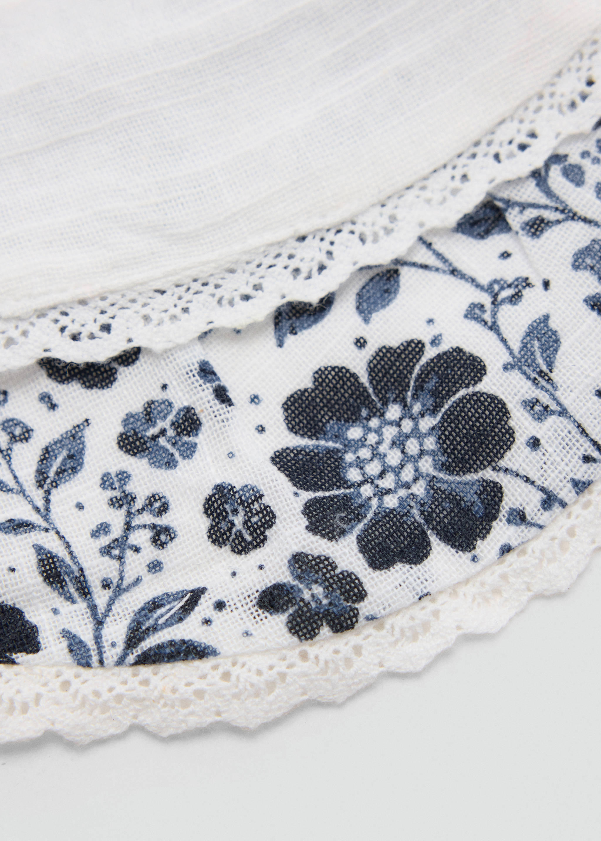 Set aus 2 Lätzchen aus Baumwoll-Mix - Detail des Artikels 1