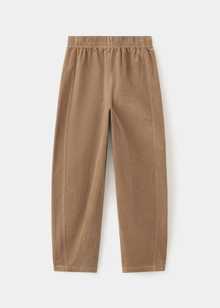 Corduroy harem trousers