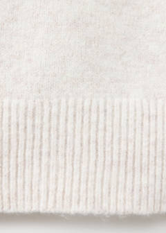 Jacquard crew-neck sweater — Medium Brown 8