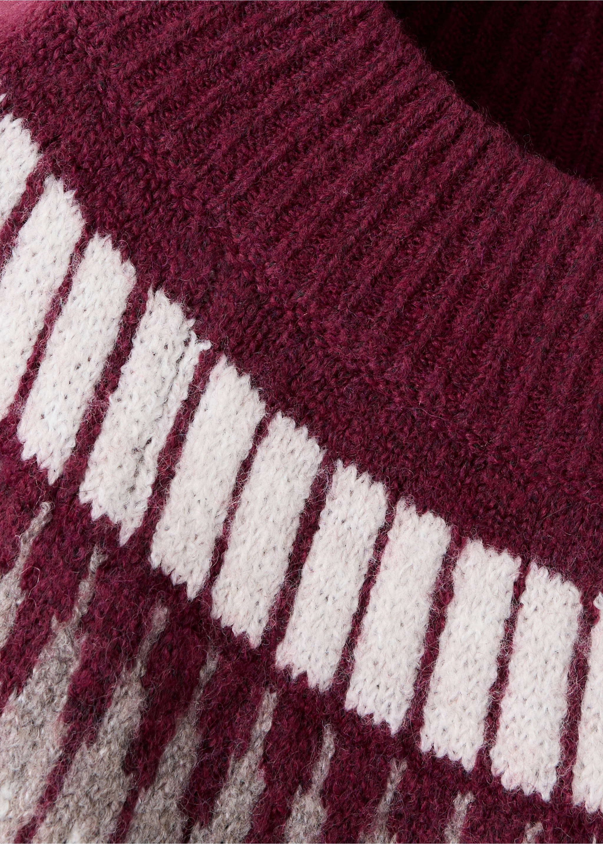 JERSEY DE PIJAMA TALLINAX - Detalle del artículo 8, Burdeos. Ref: 37076353-00.