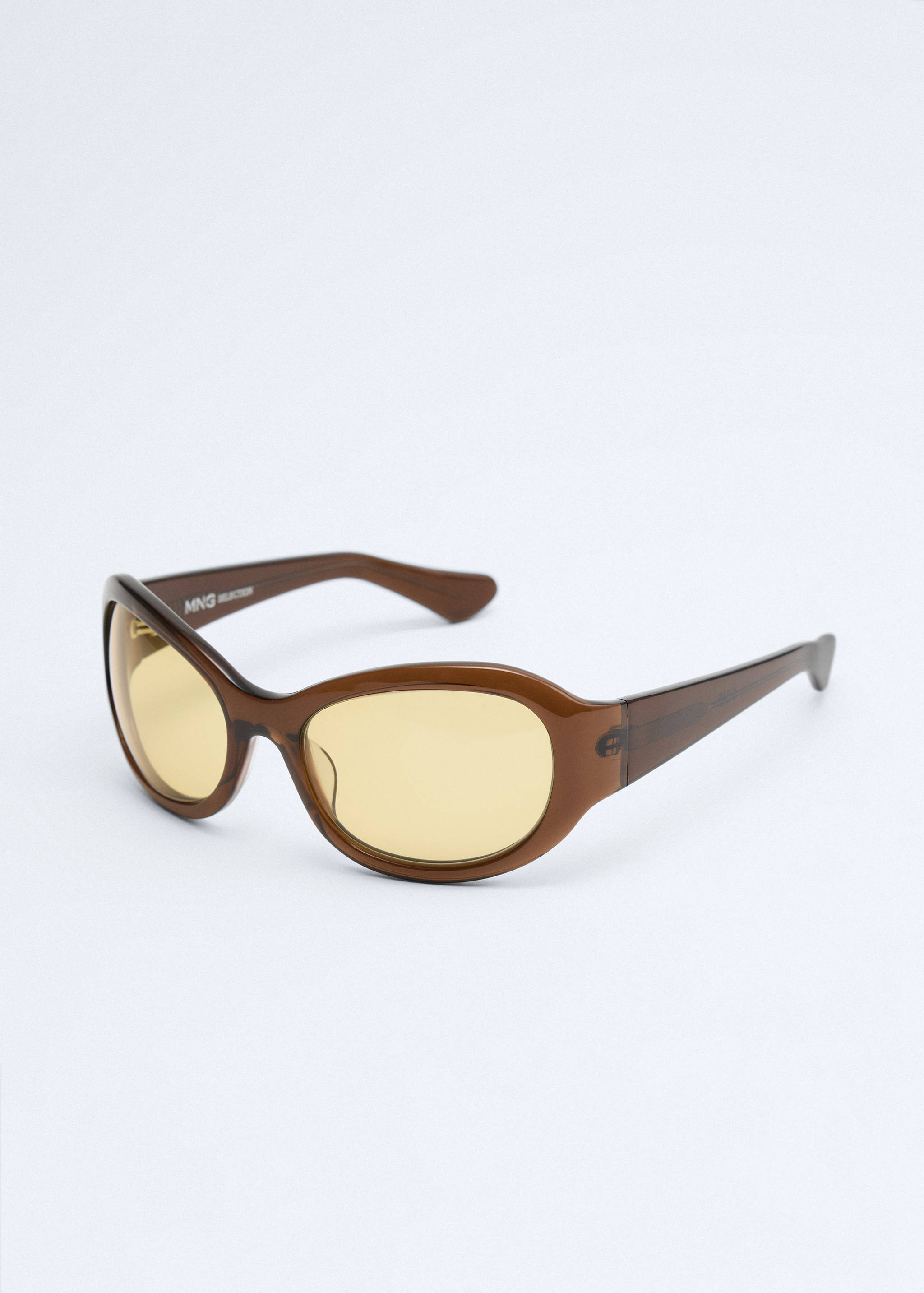 Oval-frame sunglasses - Medium plane