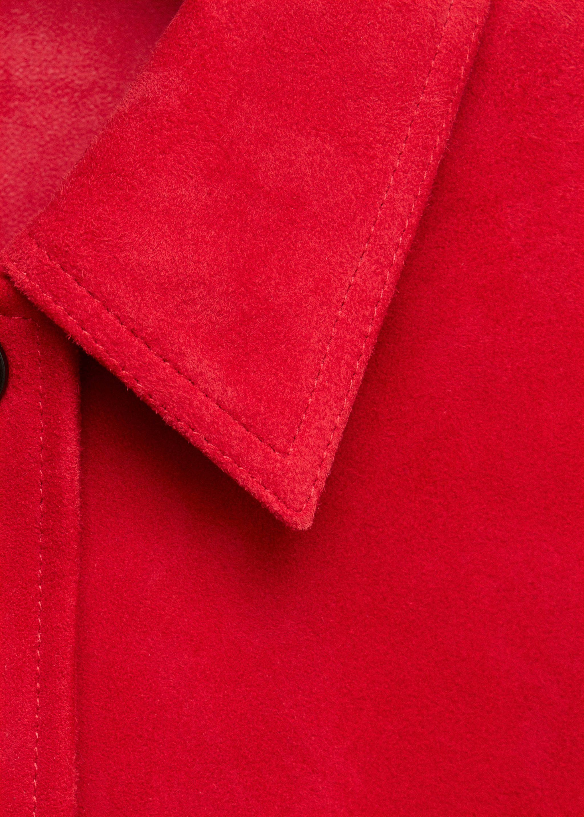 Oversized suede shirt - Details of the article 8