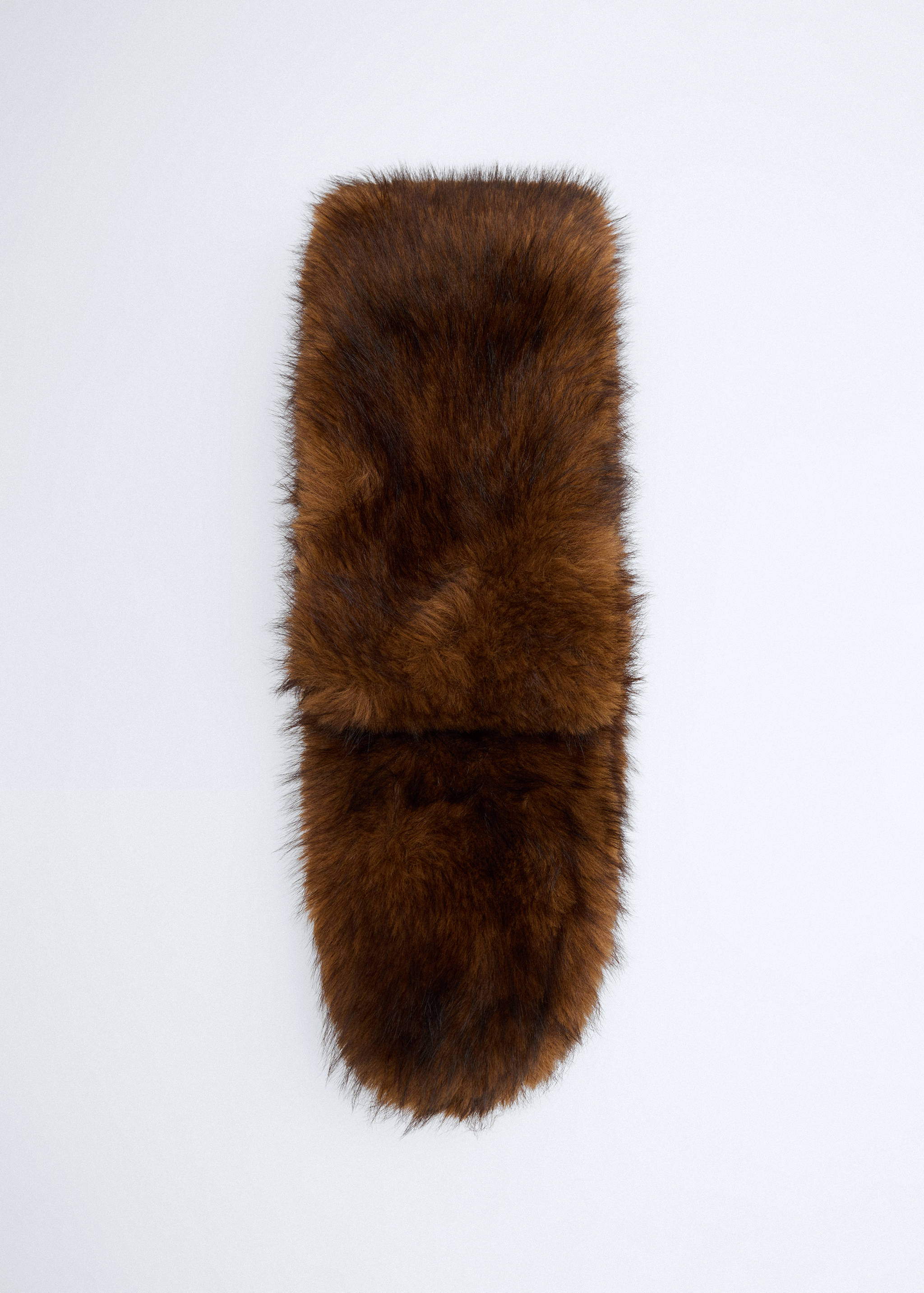 Faux-fur scarf - Article without model