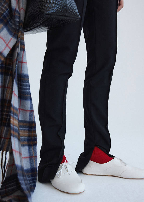 Ribbed socks pack — Red