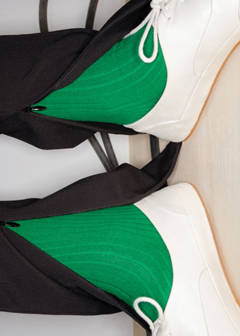 Ribbed socks pack — Red 6