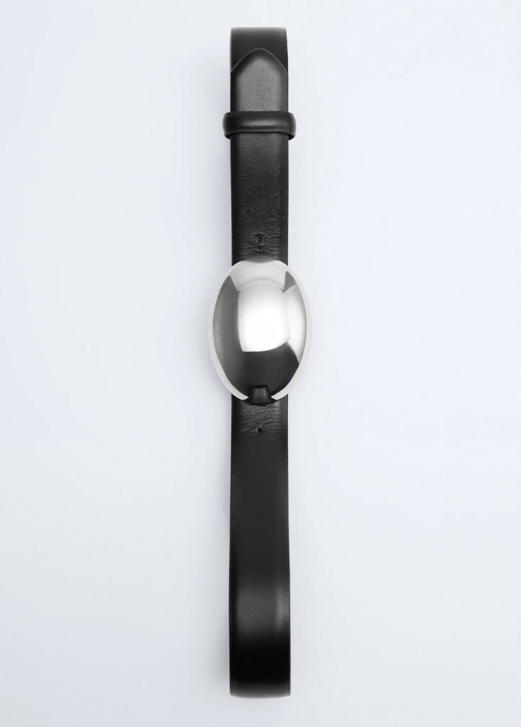 Oval buckle belt - thumbnail 5